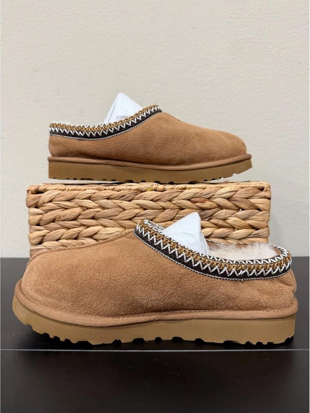 Size 9 - UGG Men’s Tasman 2 Slipper “Chestnut”